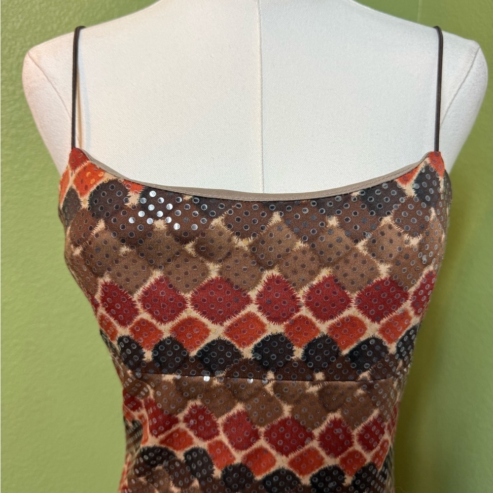 Multicolor Patterned Dress - Picture 2 of 5